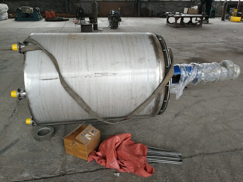 為大連理工綠源化工有限公司生產的7臺FCH8000反應釜完工